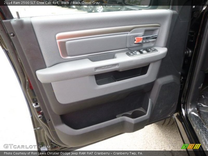 Black / Black/Diesel Gray 2014 Ram 2500 SLT Crew Cab 4x4