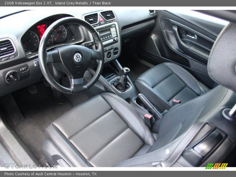 Island Grey Metallic / Titan Black 2008 Volkswagen Eos 2.0T