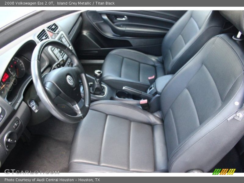 Island Grey Metallic / Titan Black 2008 Volkswagen Eos 2.0T