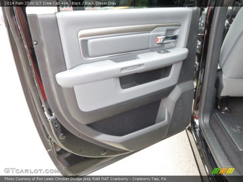 Black / Black/Diesel Gray 2014 Ram 2500 SLT Crew Cab 4x4