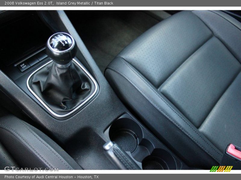 Island Grey Metallic / Titan Black 2008 Volkswagen Eos 2.0T