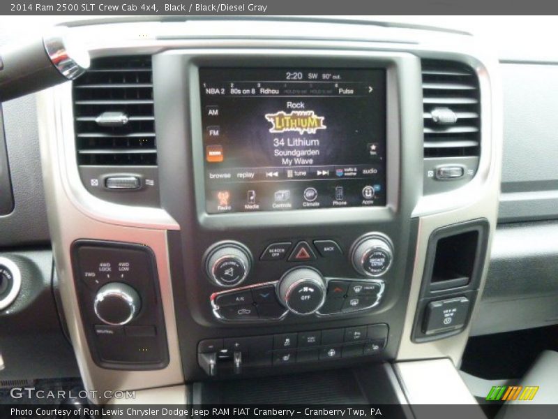 Black / Black/Diesel Gray 2014 Ram 2500 SLT Crew Cab 4x4