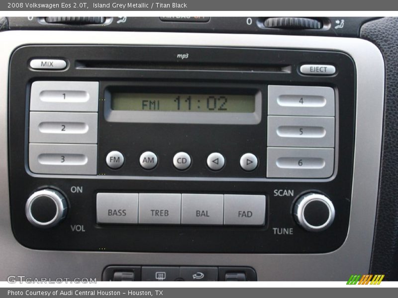 Island Grey Metallic / Titan Black 2008 Volkswagen Eos 2.0T