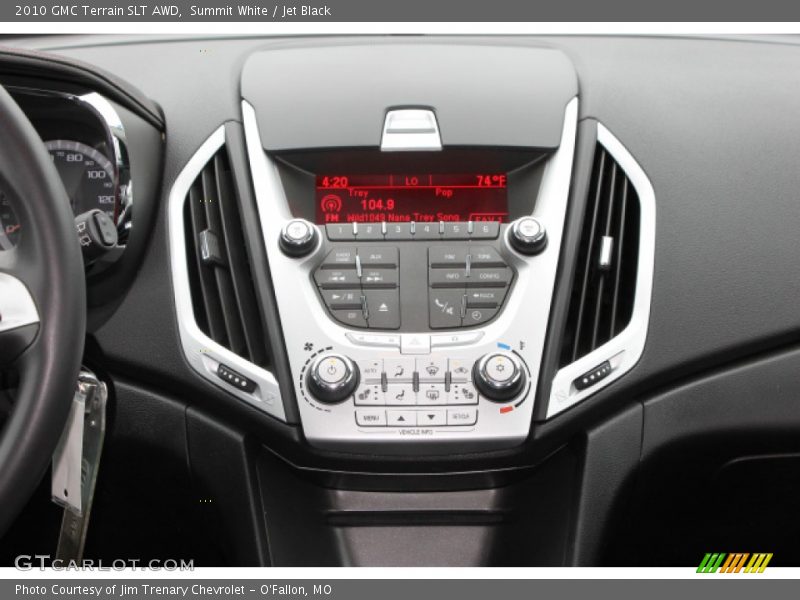 Summit White / Jet Black 2010 GMC Terrain SLT AWD