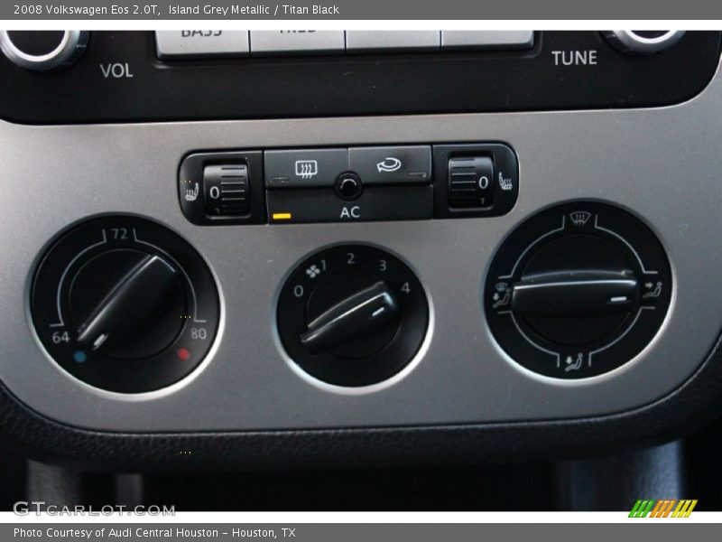 Island Grey Metallic / Titan Black 2008 Volkswagen Eos 2.0T