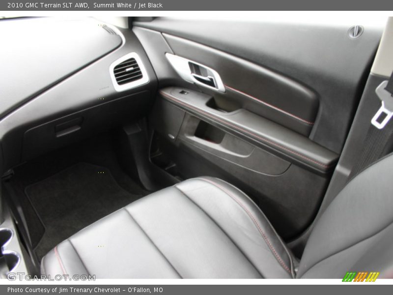 Summit White / Jet Black 2010 GMC Terrain SLT AWD