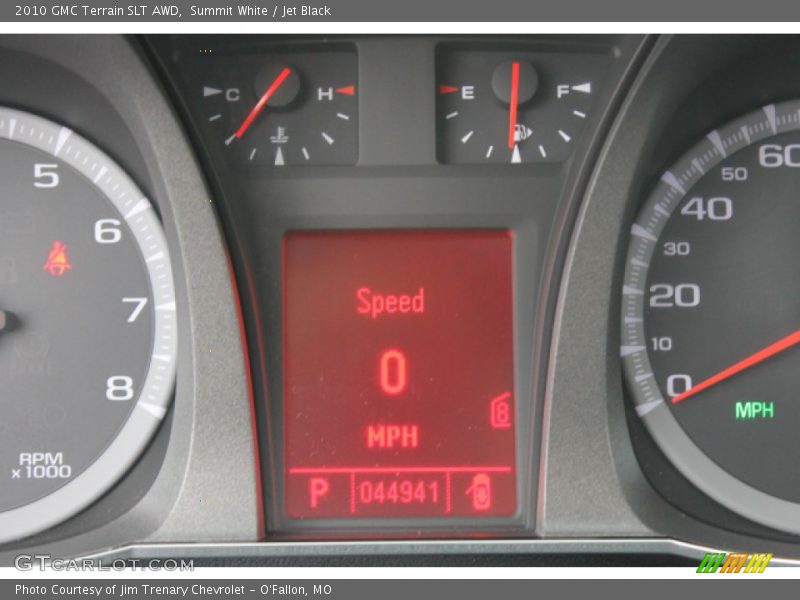 Summit White / Jet Black 2010 GMC Terrain SLT AWD