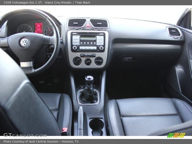 Island Grey Metallic / Titan Black 2008 Volkswagen Eos 2.0T