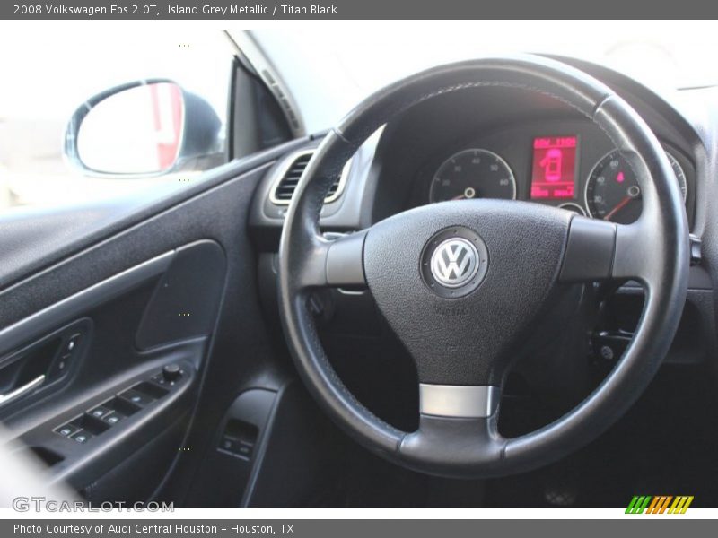 Island Grey Metallic / Titan Black 2008 Volkswagen Eos 2.0T