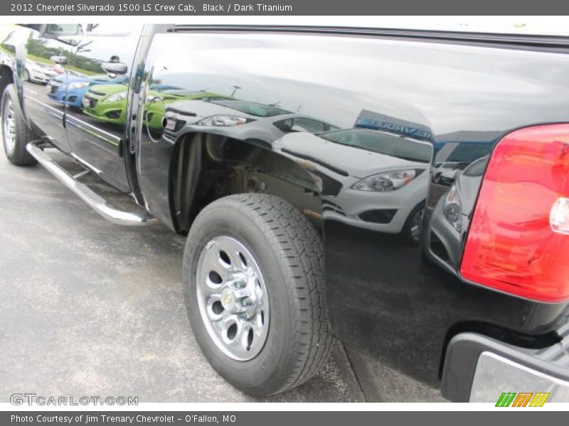 Black / Dark Titanium 2012 Chevrolet Silverado 1500 LS Crew Cab