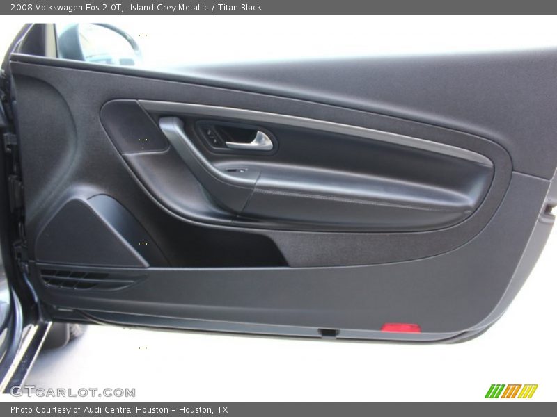 Island Grey Metallic / Titan Black 2008 Volkswagen Eos 2.0T