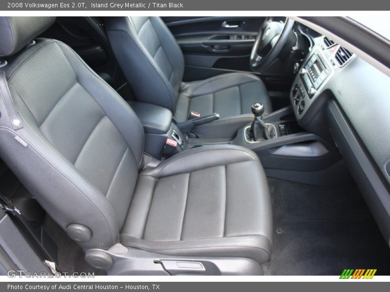 Island Grey Metallic / Titan Black 2008 Volkswagen Eos 2.0T