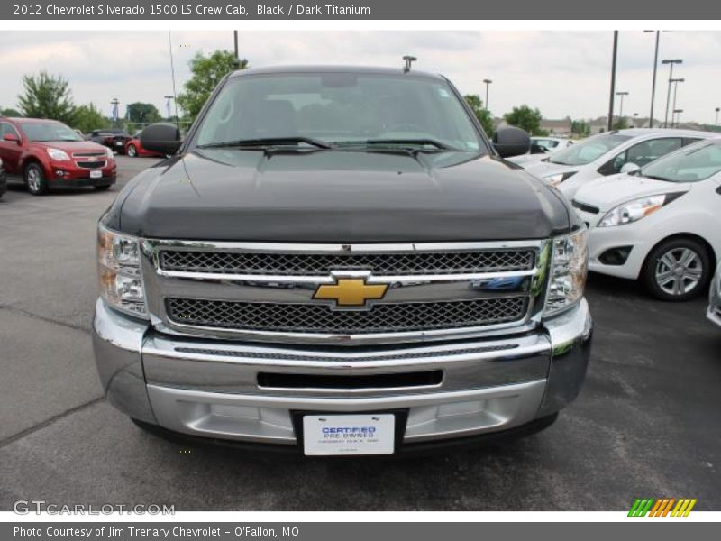 Black / Dark Titanium 2012 Chevrolet Silverado 1500 LS Crew Cab