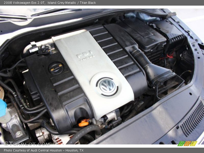 Island Grey Metallic / Titan Black 2008 Volkswagen Eos 2.0T