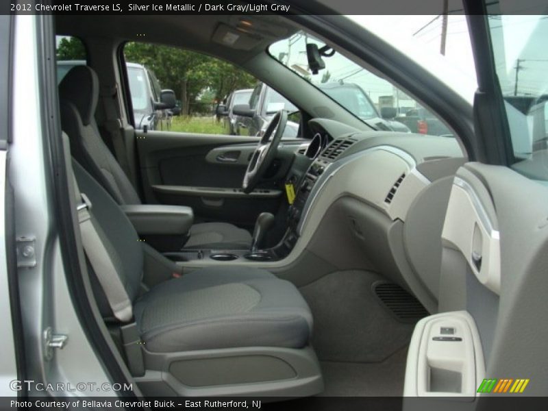 Silver Ice Metallic / Dark Gray/Light Gray 2012 Chevrolet Traverse LS