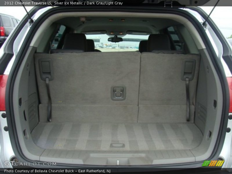 Silver Ice Metallic / Dark Gray/Light Gray 2012 Chevrolet Traverse LS