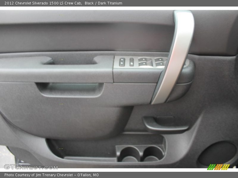 Black / Dark Titanium 2012 Chevrolet Silverado 1500 LS Crew Cab