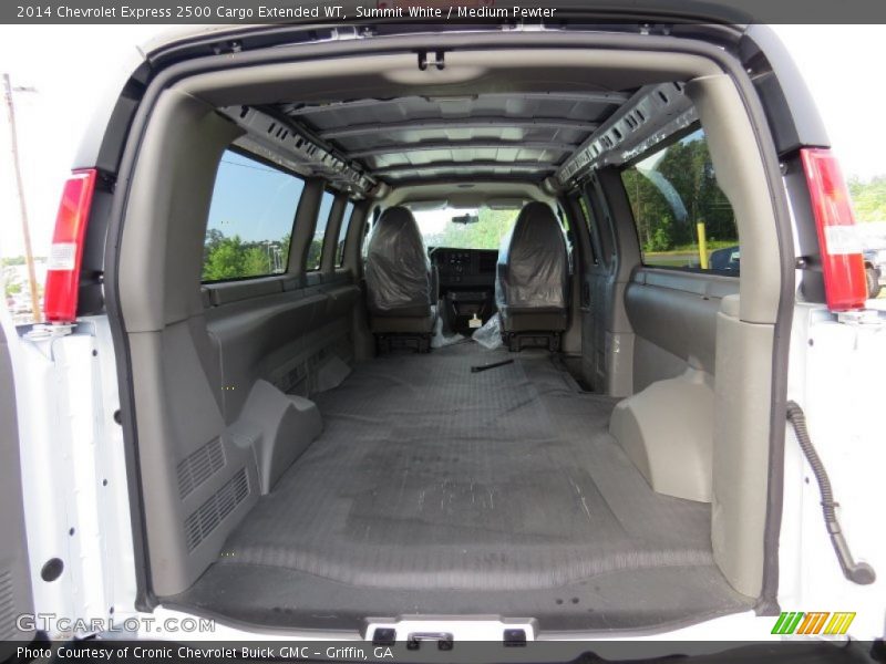 Summit White / Medium Pewter 2014 Chevrolet Express 2500 Cargo Extended WT