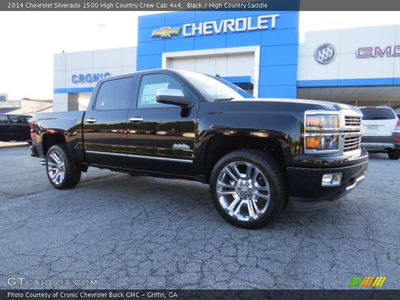 Black / High Country Saddle 2014 Chevrolet Silverado 1500 High Country Crew Cab 4x4