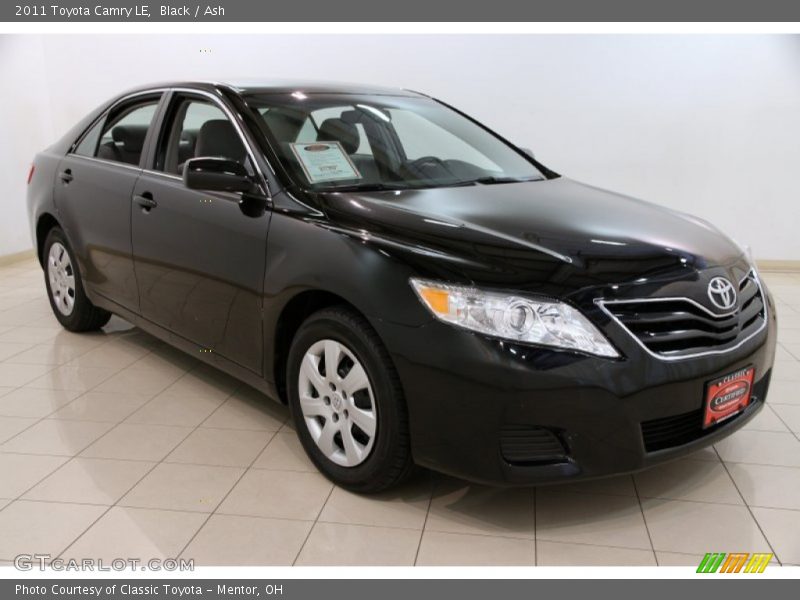 Black / Ash 2011 Toyota Camry LE