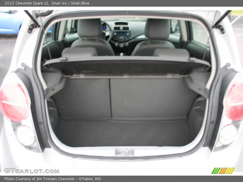 Silver Ice / Silver/Blue 2013 Chevrolet Spark LS