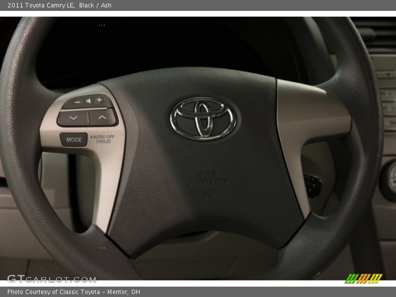 Black / Ash 2011 Toyota Camry LE