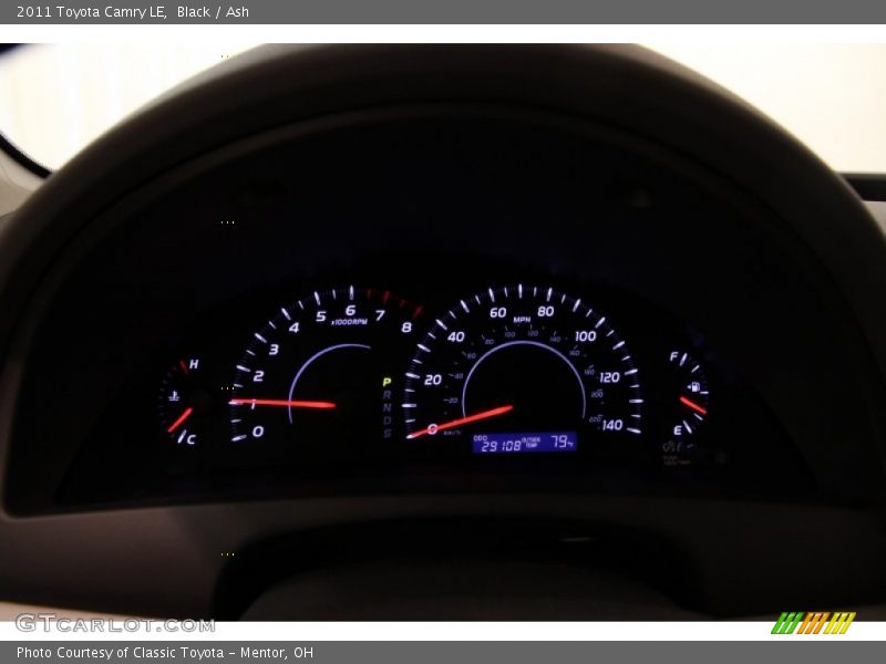 Black / Ash 2011 Toyota Camry LE