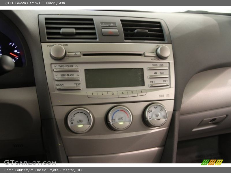 Black / Ash 2011 Toyota Camry LE