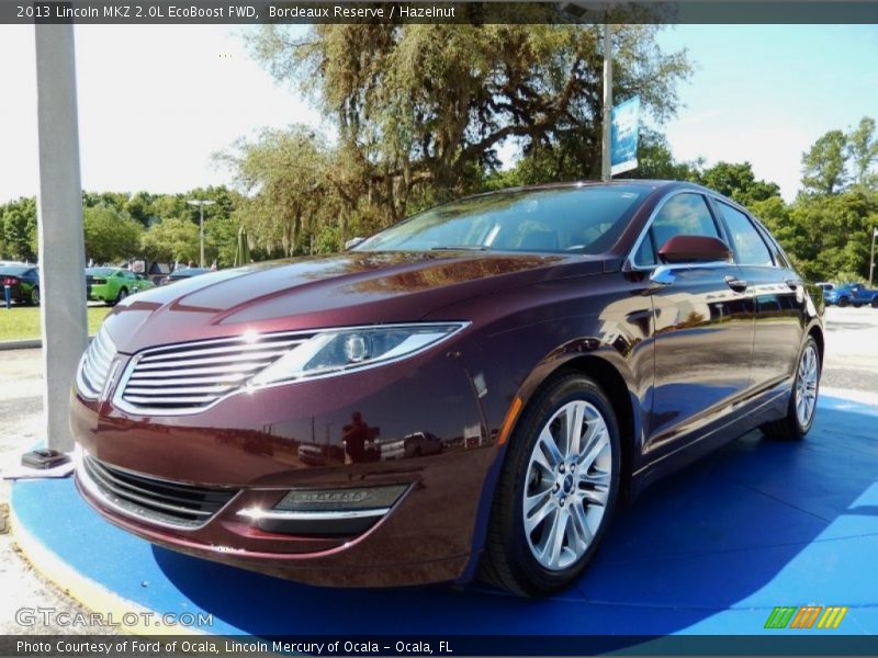 Bordeaux Reserve / Hazelnut 2013 Lincoln MKZ 2.0L EcoBoost FWD