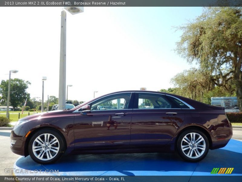 Bordeaux Reserve / Hazelnut 2013 Lincoln MKZ 2.0L EcoBoost FWD