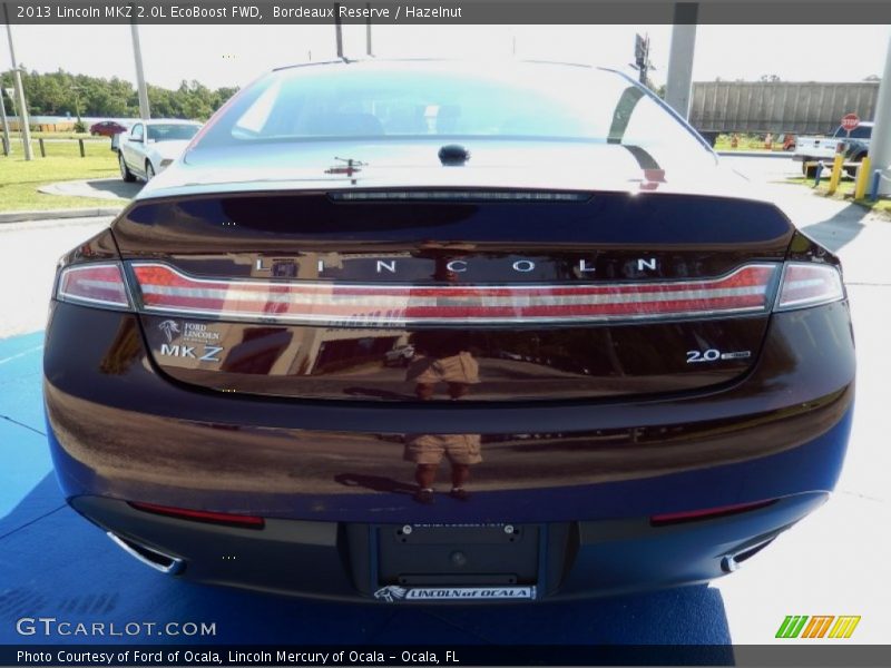Bordeaux Reserve / Hazelnut 2013 Lincoln MKZ 2.0L EcoBoost FWD