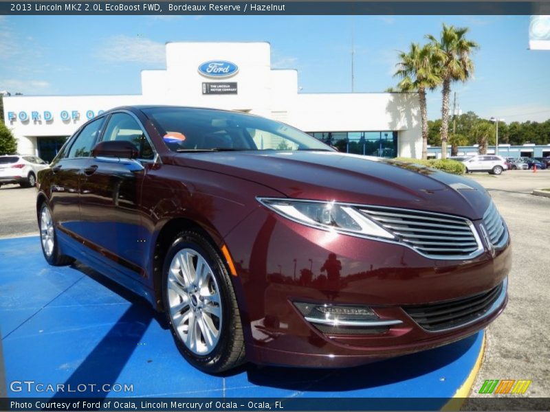 Bordeaux Reserve / Hazelnut 2013 Lincoln MKZ 2.0L EcoBoost FWD