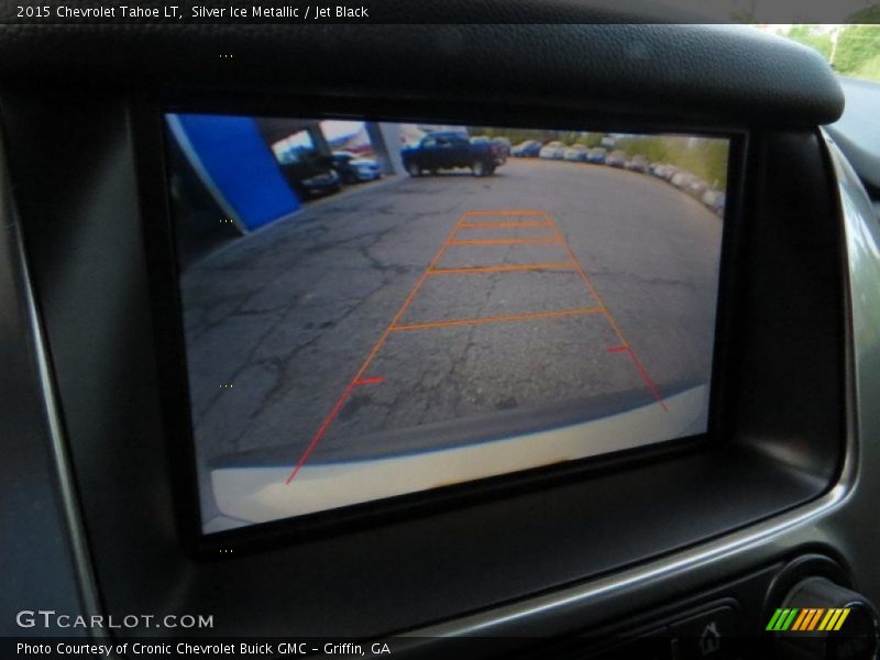Silver Ice Metallic / Jet Black 2015 Chevrolet Tahoe LT