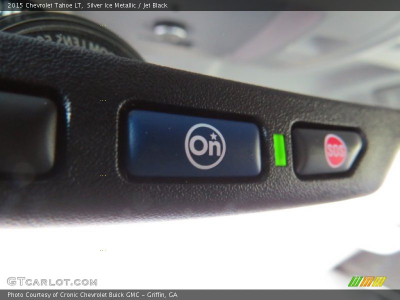 Silver Ice Metallic / Jet Black 2015 Chevrolet Tahoe LT