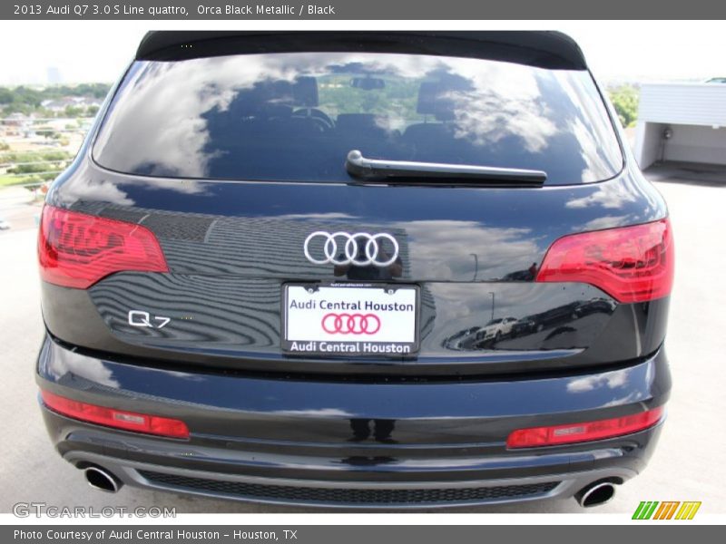 Orca Black Metallic / Black 2013 Audi Q7 3.0 S Line quattro