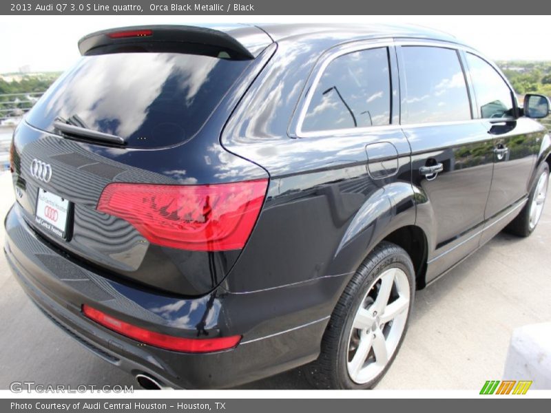 Orca Black Metallic / Black 2013 Audi Q7 3.0 S Line quattro
