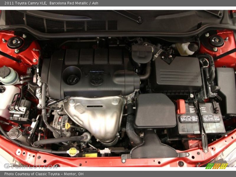 Barcelona Red Metallic / Ash 2011 Toyota Camry XLE