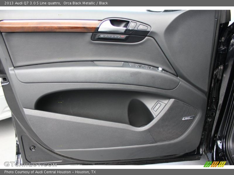 Orca Black Metallic / Black 2013 Audi Q7 3.0 S Line quattro