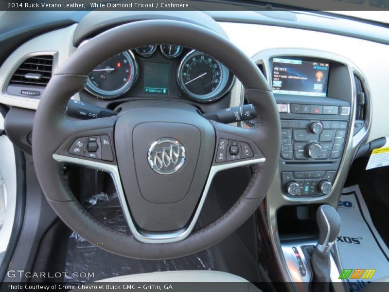  2014 Verano Leather Steering Wheel