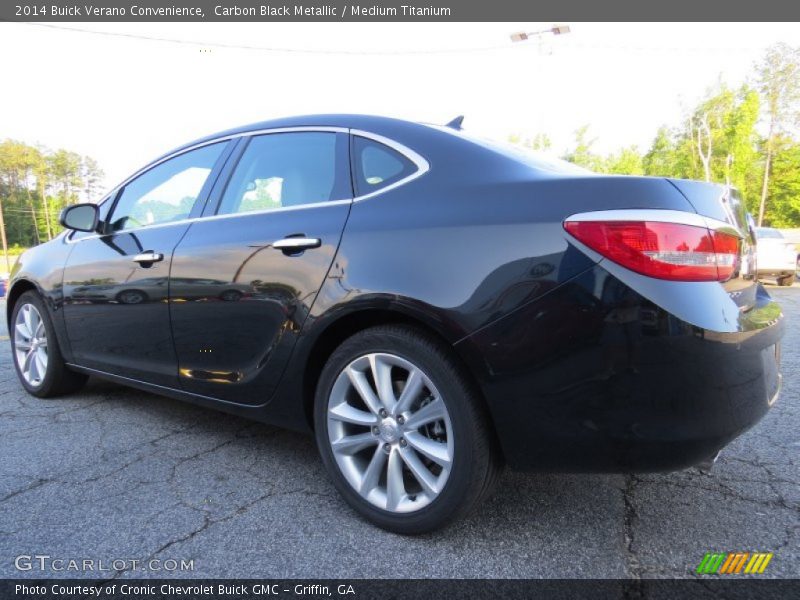 Carbon Black Metallic / Medium Titanium 2014 Buick Verano Convenience