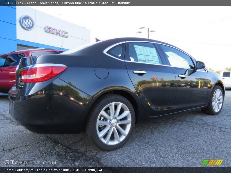 Carbon Black Metallic / Medium Titanium 2014 Buick Verano Convenience