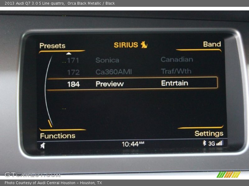 Orca Black Metallic / Black 2013 Audi Q7 3.0 S Line quattro