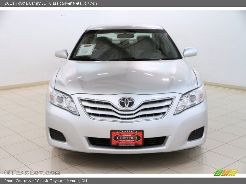 Classic Silver Metallic / Ash 2011 Toyota Camry LE