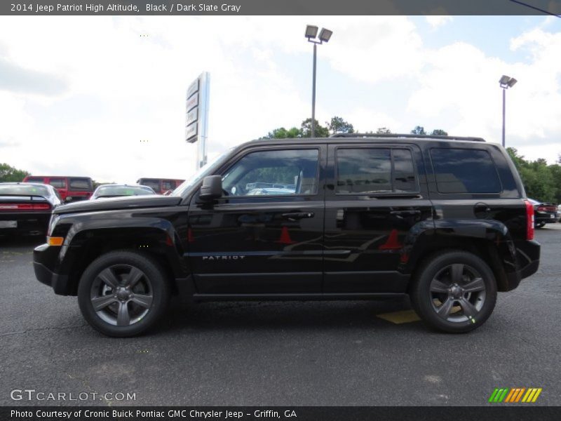 Black / Dark Slate Gray 2014 Jeep Patriot High Altitude