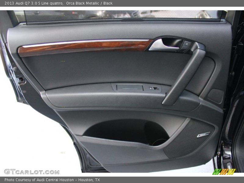 Orca Black Metallic / Black 2013 Audi Q7 3.0 S Line quattro