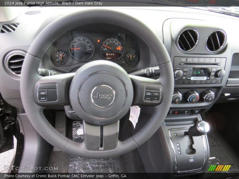 Black / Dark Slate Gray 2014 Jeep Patriot High Altitude