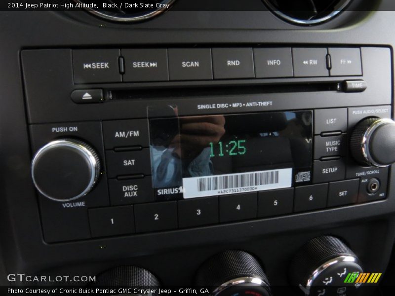 Black / Dark Slate Gray 2014 Jeep Patriot High Altitude