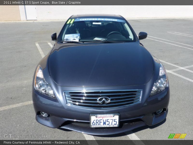 Blue Slate / Graphite 2011 Infiniti G 37 S Sport Coupe