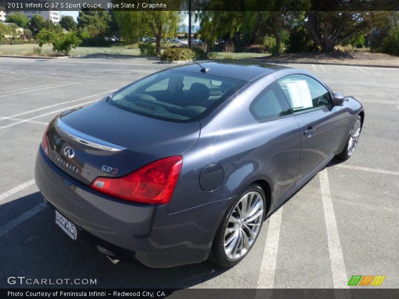 Blue Slate / Graphite 2011 Infiniti G 37 S Sport Coupe