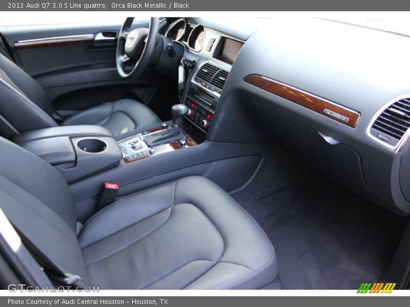 Orca Black Metallic / Black 2013 Audi Q7 3.0 S Line quattro